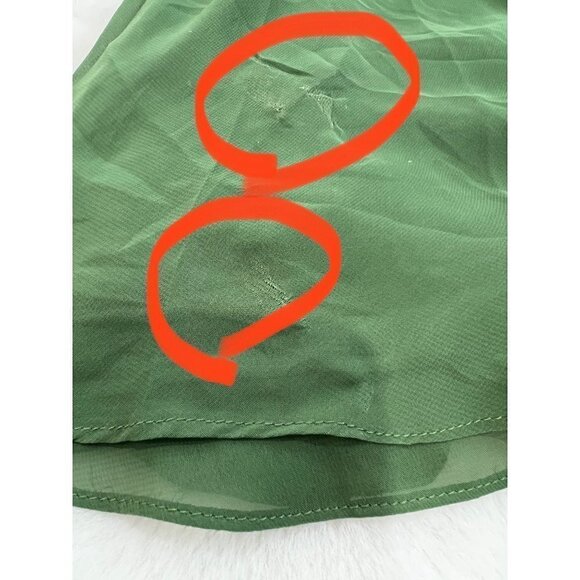 NWTD LOVELY Size 14 Lela Sleeveless Chiffon Gown Color Vineyard Green MSRP $187 - Picture 4 of 12